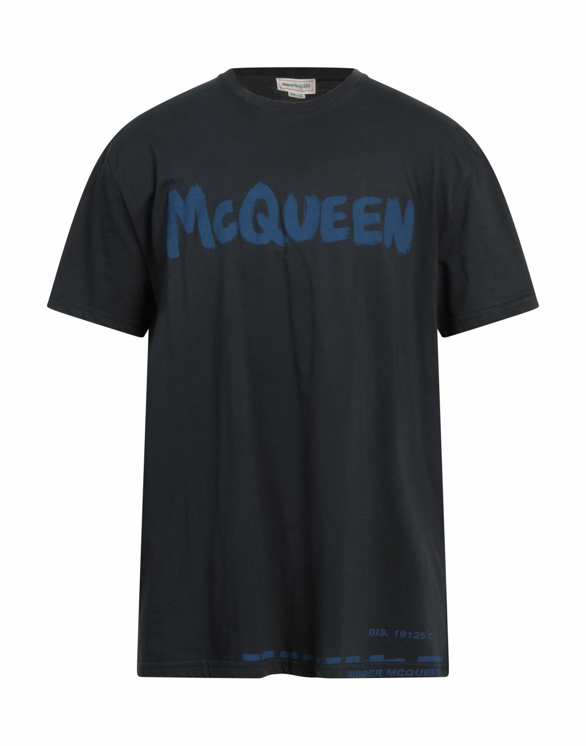 Mcqueen Mens T-shirt Midnight in Blue
