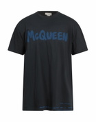 Mcqueen Mens T-shirt Midnight in Blue