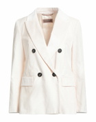 Peserico Womens Blazer Cream