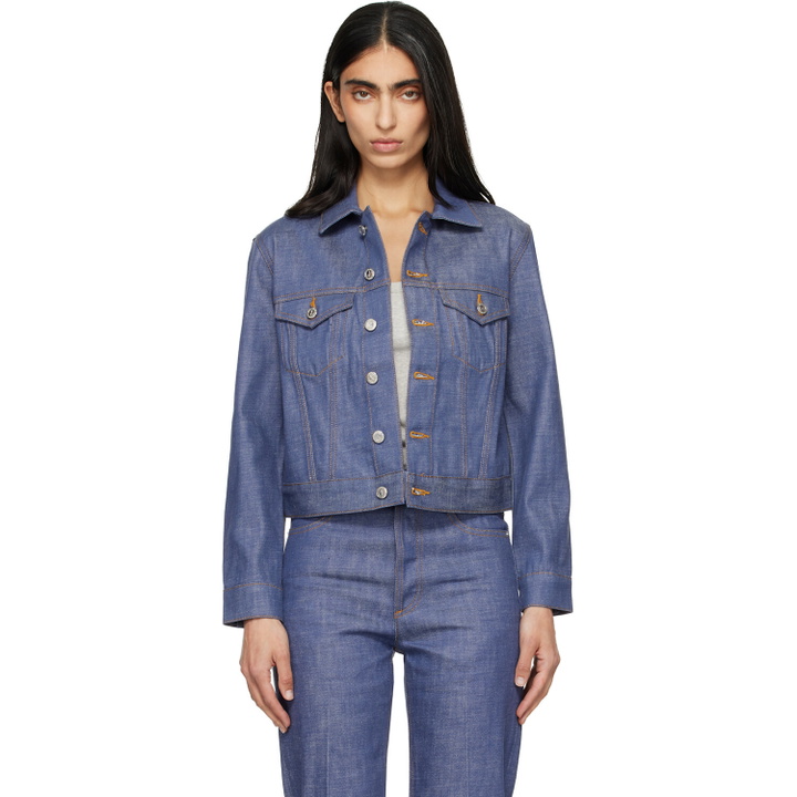 Photo: A.P.C. Blue Dion Denim Jacket