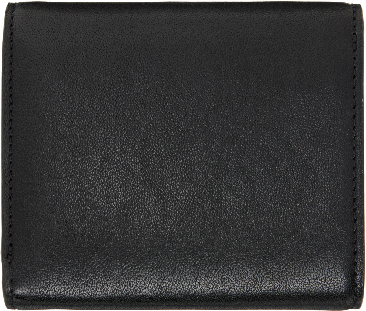 Vivienne Westwood Black Envelope Trifold Wallet