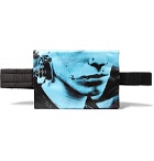 Raf Simons - Eastpak Printed Shell and Cotton-Canvas Belt Bag - Blue