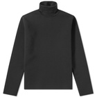 Jil Sander Back Logo Patch Roll Neck Knit