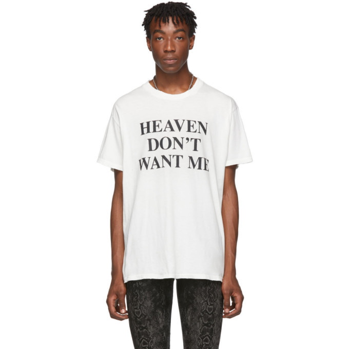 Photo: Amiri White Heaven and Hell T-Shirt