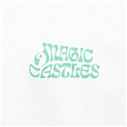 Magic Castles Men's Long Sleeve Feel T-Shirt in White