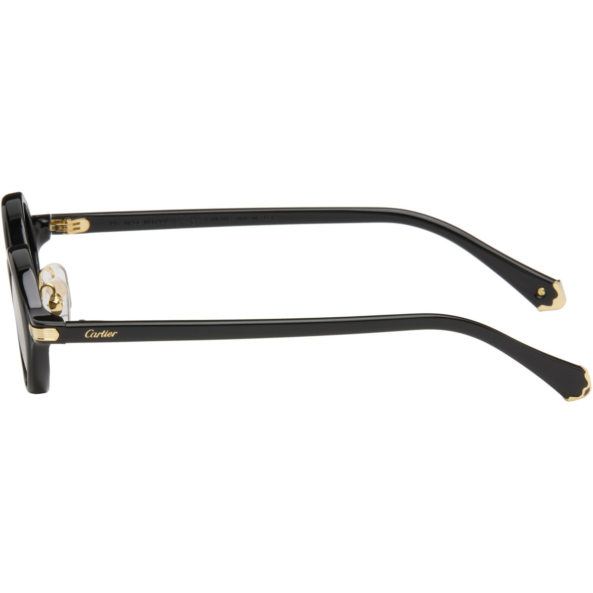 Cartier Black 'Première de Cartier' Sunglasses