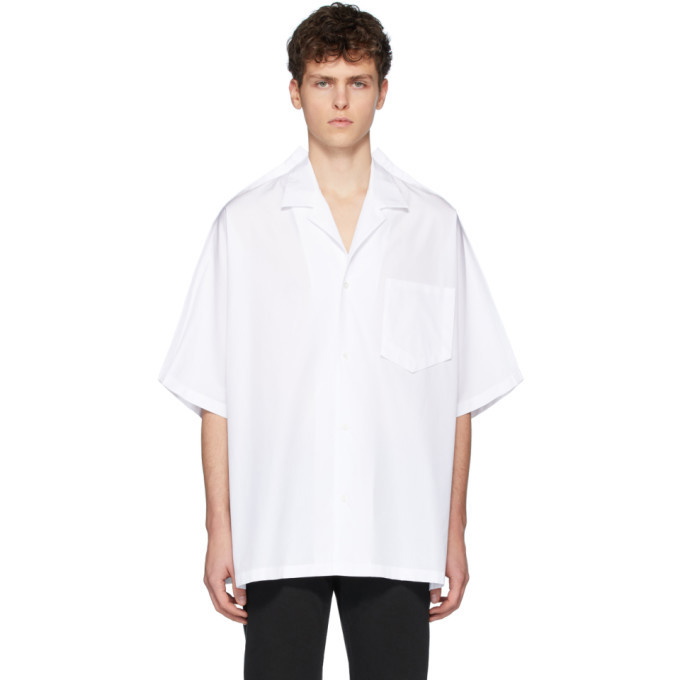 Photo: Maison Margiela White Oversized Poplin Shirt