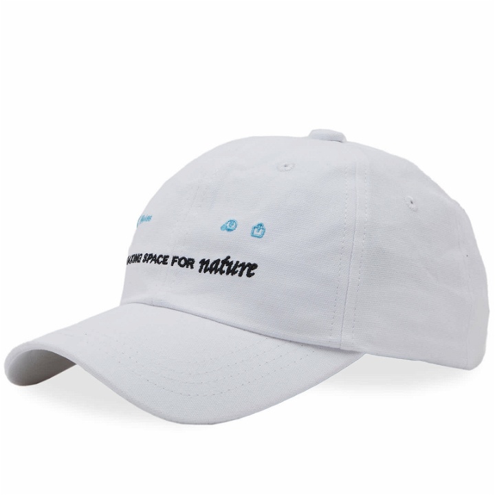 Photo: Space Available Men's Nature Cap in White