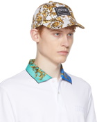 Versace Jeans Couture White & Gold Regalia Baroque Cap