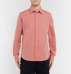 Paul Smith - Coral Slim-Fit Cotton and Linen-Blend Shirt - Coral