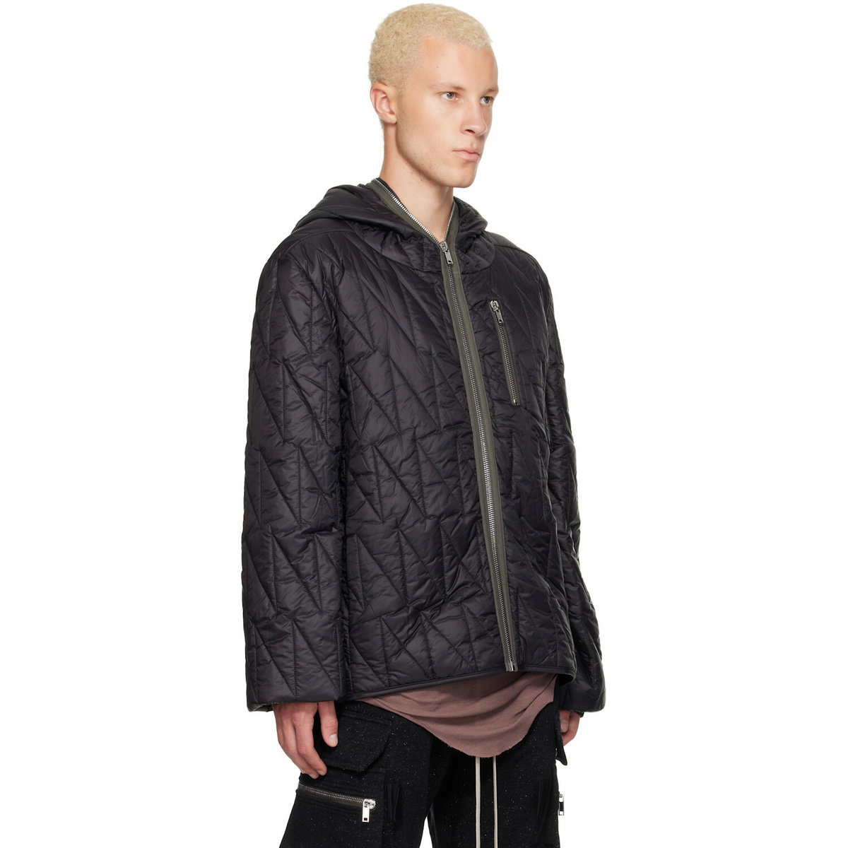 Rick Owens Black Tower Thindown Jacket