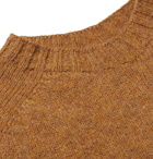 Albam - Mélange Wool Sweater - Brown