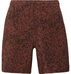 Lululemon - Pace Breaker Slim-Fit Mesh-Trimmed Printed Swift Ultra Shorts - Red