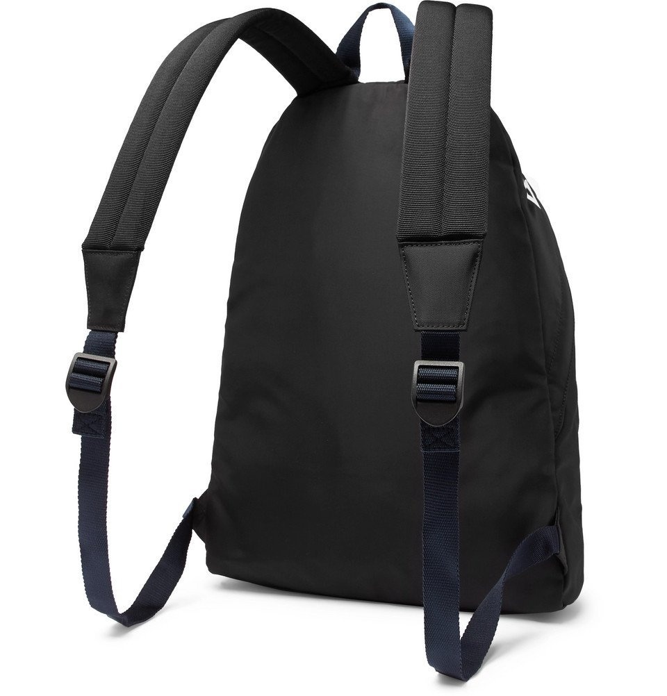 Balenciaga - Logo-Embroidered Canvas Backpack - Men - Black Balenciaga