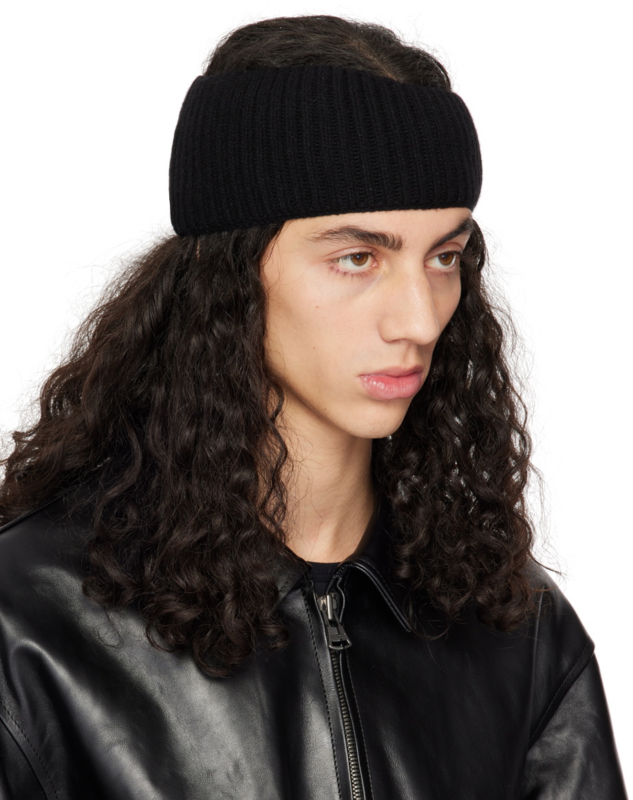Ann Demeulemeester Black Matteo Headband Ann Demeulemeester