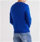 Hugo Boss - Slim-Fit Virgin Wool Sweater - Blue
