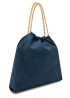 Stella Mccartney Falabella Mini Drawstring Faux Suede bag - Navy - One Size
