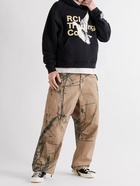 Reese Cooper® - Canyon Wide-Leg Camouflage-Print Cotton-Canvas Cargo Trousers - Neutrals