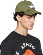 Kenzo Khaki Kenzo Paris VERDY Edition Embroidered Cap