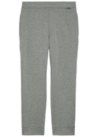 Moncler Tapered-leg Cotton-blend Sweatpants Grey