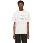 Rhude SSENSE Exclusive Off-White Soho House Edition Im Not Going Home T-Shirt