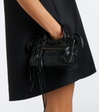 Balenciaga Le City Nano leather top-handle bag