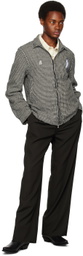 the Shepherd UNDERCOVER Black & White Spread Collar Jacket