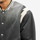 Rhude Men's Lighting Bomber Jacket in Black