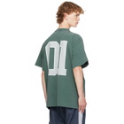 Balenciaga Green Basketball Oversized T-shirt