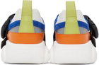 Moschino Multicolor Criss-Crossing Strap Sneakers