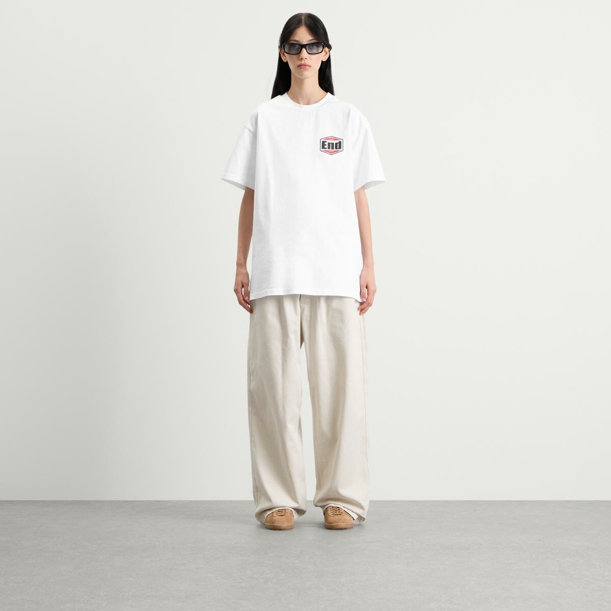 END. Sparks T-Shirt in White