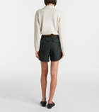 'S Max Mara Cotton poplin shorts