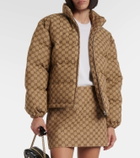 Gucci GG Canvas bomber jacket