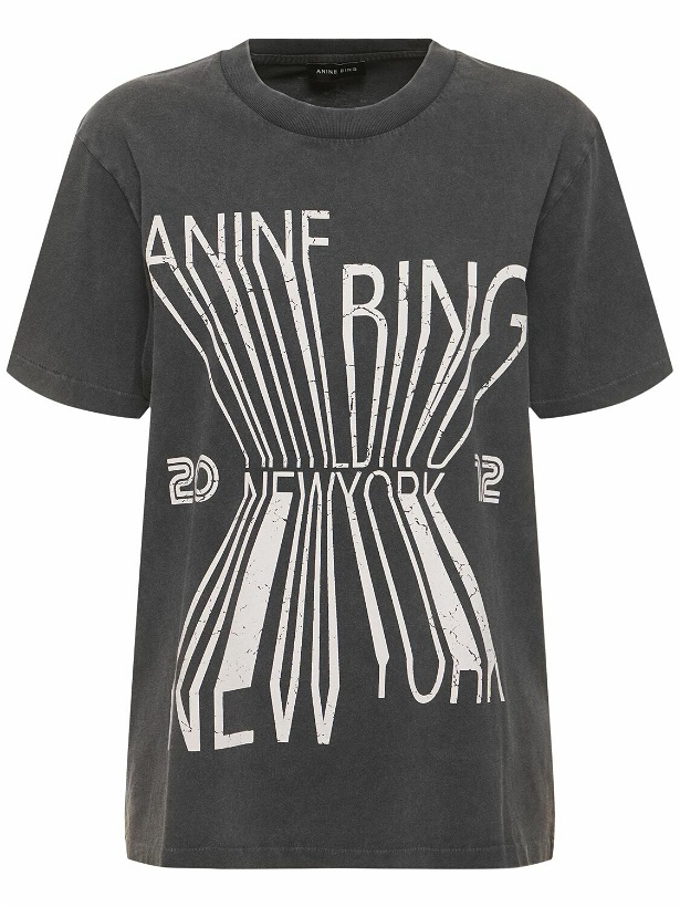 Photo: ANINE BING Colby Bing New York Cotton T-shirt