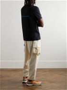 Klättermusen - Runa Endeavour Logo-Print Cotton-Jersey T-Shirt - Black