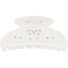 Sandy Liang White Princess Hair Claw Hair Clip