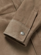 Loro Piana - Kim Suede Overshirt - Brown