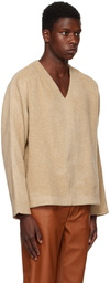 Séfr Beige Ezra Sweater