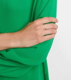 Sydney Evan 14kt gold ring with diamonds