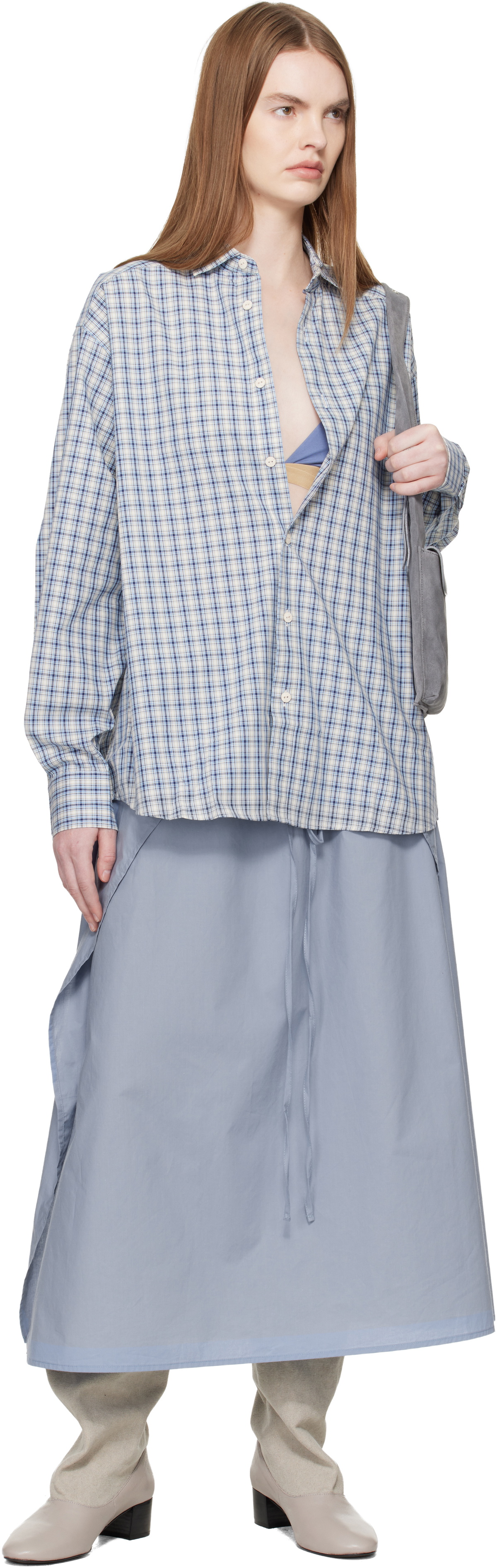 Baserange Blue Claude Shirt