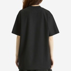 Needles Women's Mock Neck T-Shirt in Black