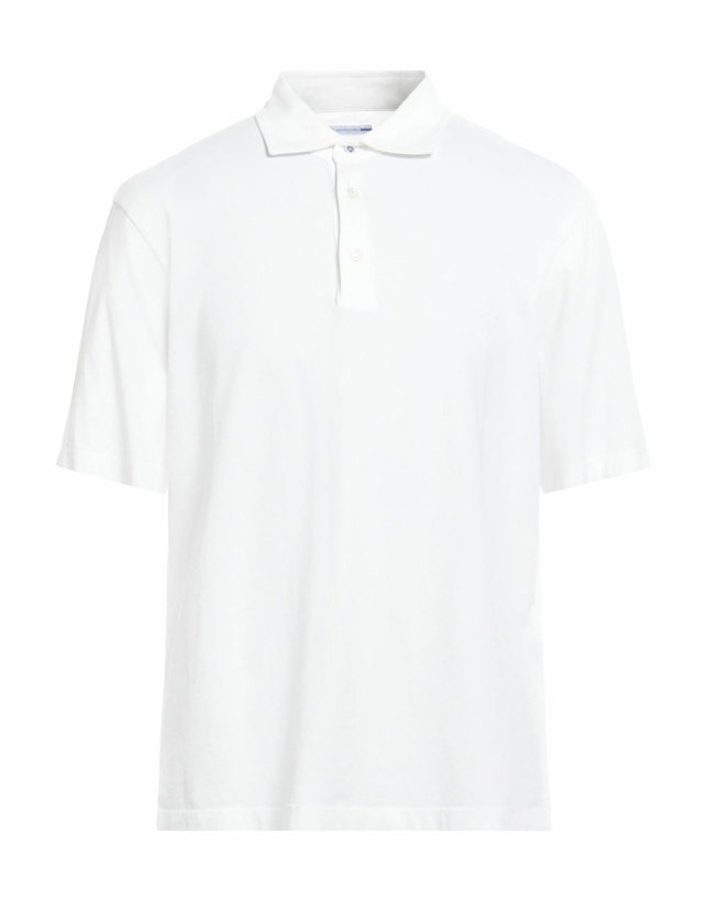 Photo: Jacob Cohёn Mens Polo shirt in White