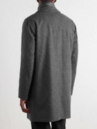 Herno - Padded Wool-Blend Tweed Coat - Gray