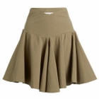 Peachy Den Women's Dylan Mini Skirt in Leaf