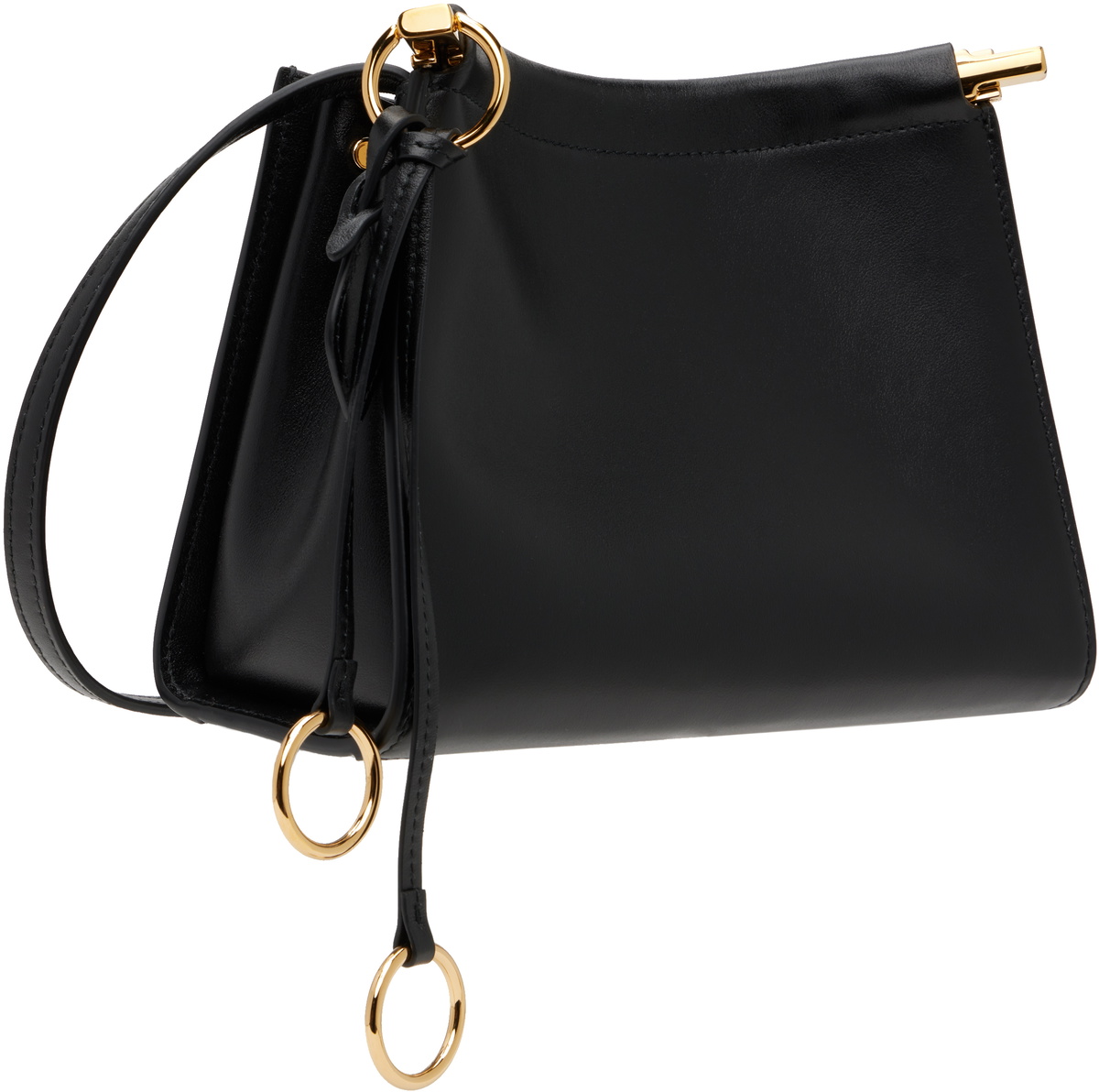 ALAÏA Black 'Le Click' Small Square Bag