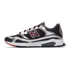 New Balance Black and Silver X-Racer Sneakers