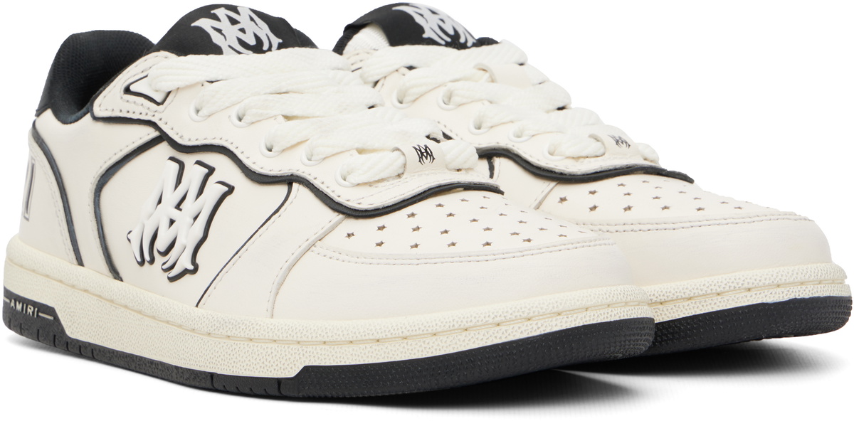 AMIRI Off-White & Black Newport Sneakers Amiri