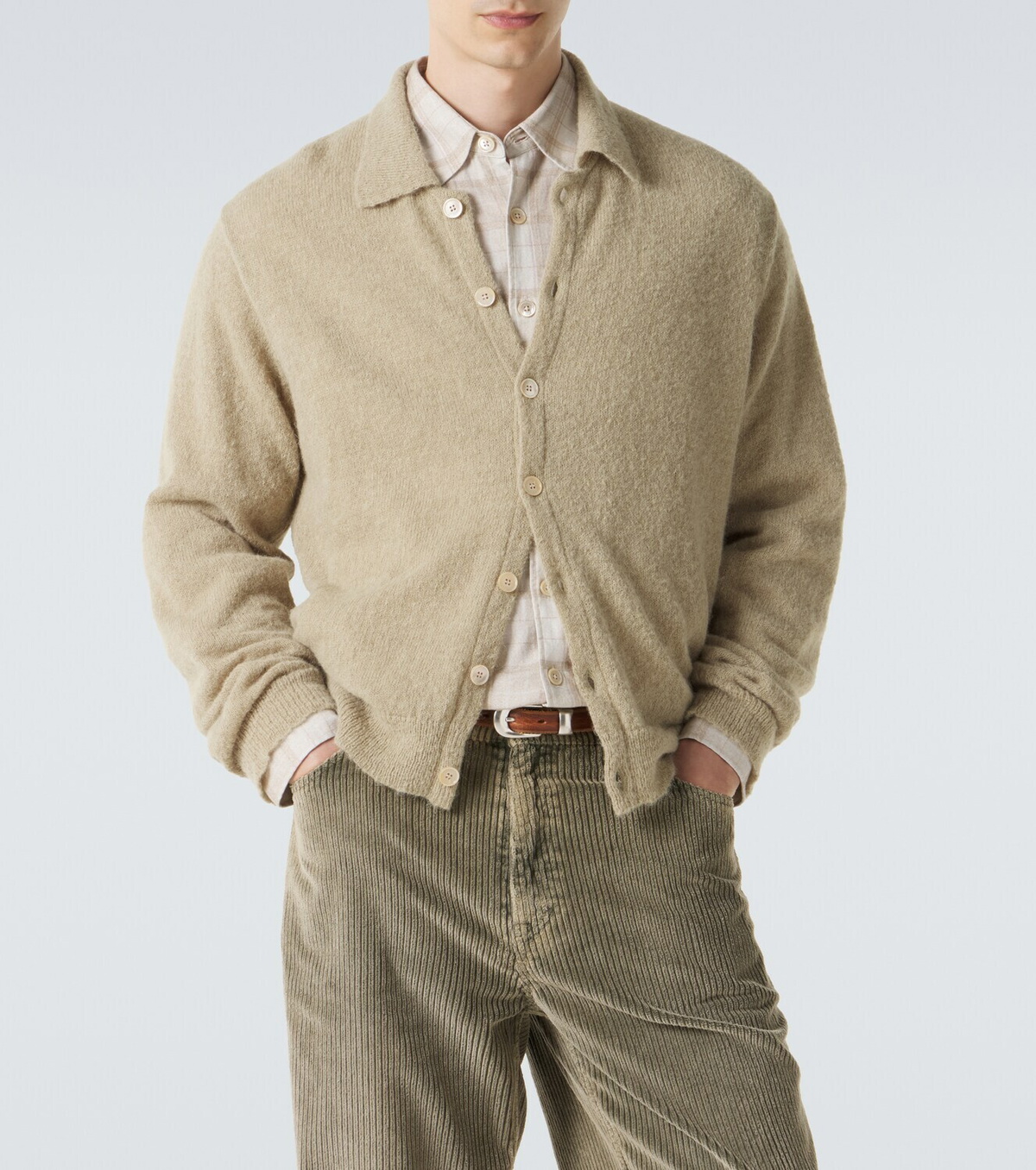 Our Legacy Evening wool and cashmere-blend cardigan
