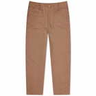 Auralee Men's Buggy Wide Pants in Light Brown