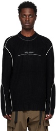 A-COLD-WALL* Black Dialogue Sweater